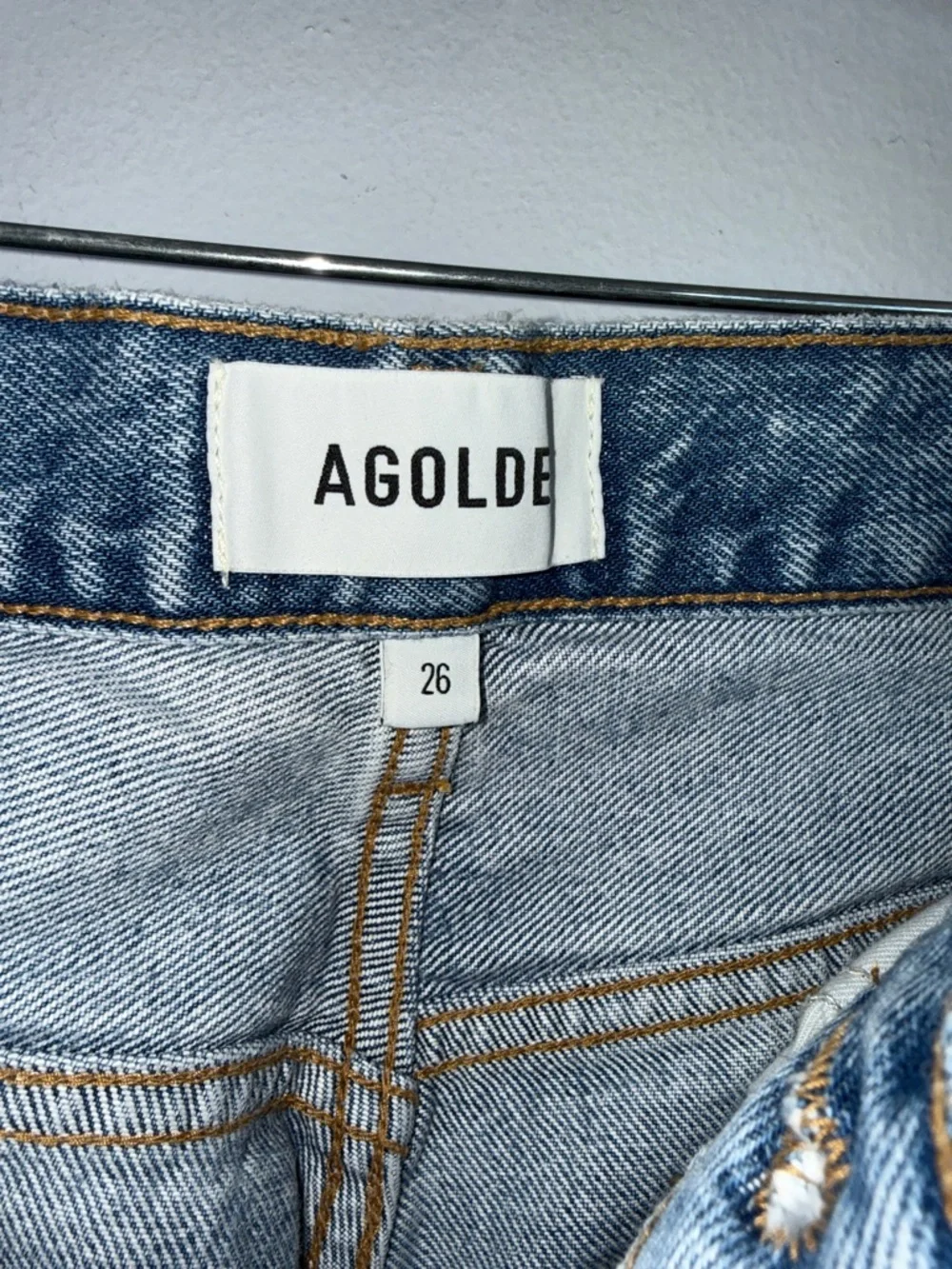 Agolde high waisted Leena baby flare boot cut jeans size 26 - Picture 4 of 10